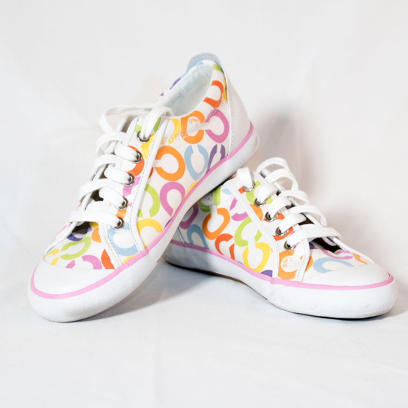 Coach Shoes Classic Coach Barrett Sneakers Rainbow Poshmark